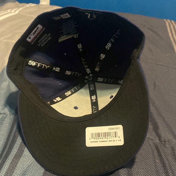 Tampa bay rays fitted cap. - Picture 2 of 3